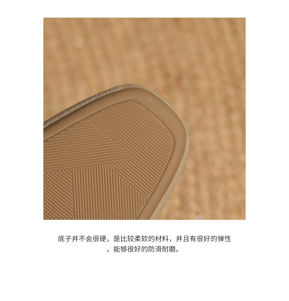 Spring Women's Shoes: Square Toe, Chunky Heel, Low Heel, Comfortable Fashion Shoes in Off-White Sheepskin