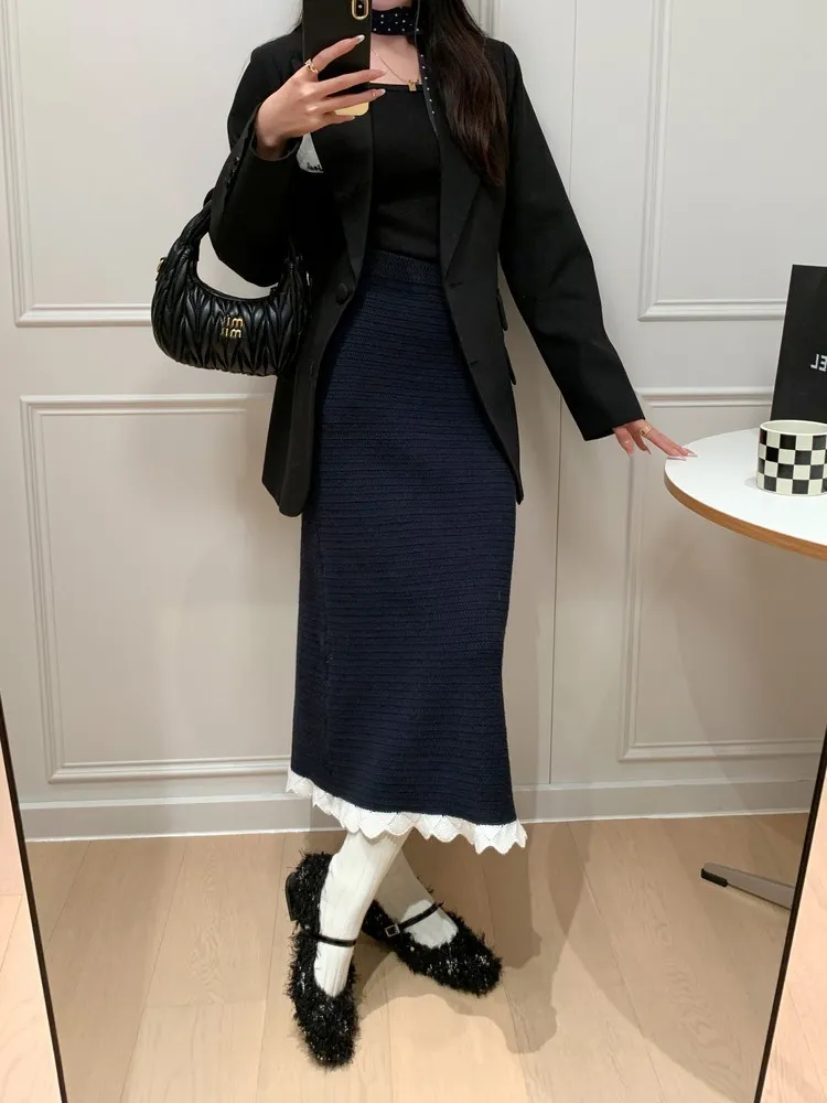 Spring/Summer Square Toe Flat Shoes with Hook and Loop Design, Comfortable and Trendy Women's Shoes, Black and Gray