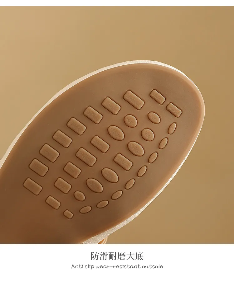 Spring/Summer Round Toe Flat Shoes, Sheepskin Color Block, Low Heel, Fashion Women's Shoes