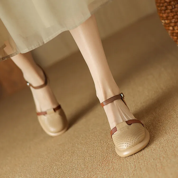 Spring/Summer Sandals, Chunky Heel, High Heel, Platform, Round Toe, Color Block Fashion Shoes, Women's Size 33-18b