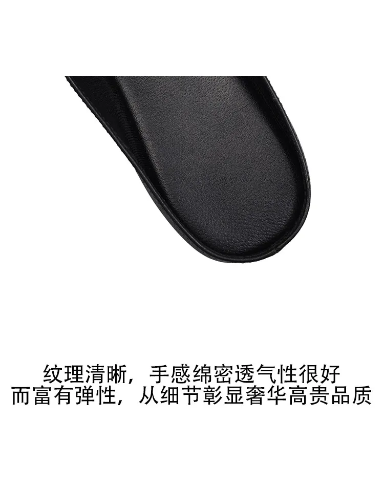 Spring/Summer Square Toe Slippers, Comfortable Sheepskin Fashion Women's Shoes 04-05a