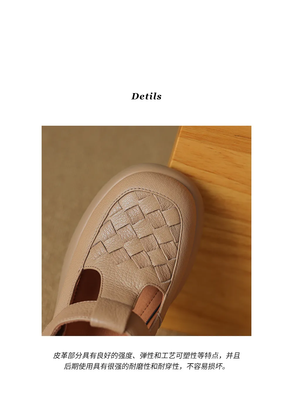 Spring and Autumn Single Shoes, Thick-Soled Chunky Heel High-Heeled Sheepskin Fashion Women's Shoes, Black and Apricot