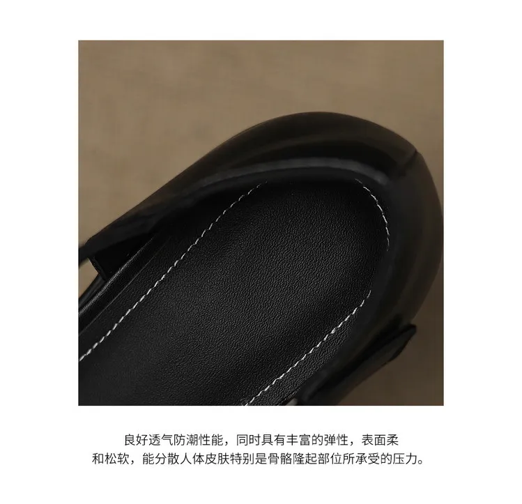 Spring/Summer Platform Chunky Heel High-Heel Buckled Sandals Sheepskin Fashion Women's Shoes 5-13d