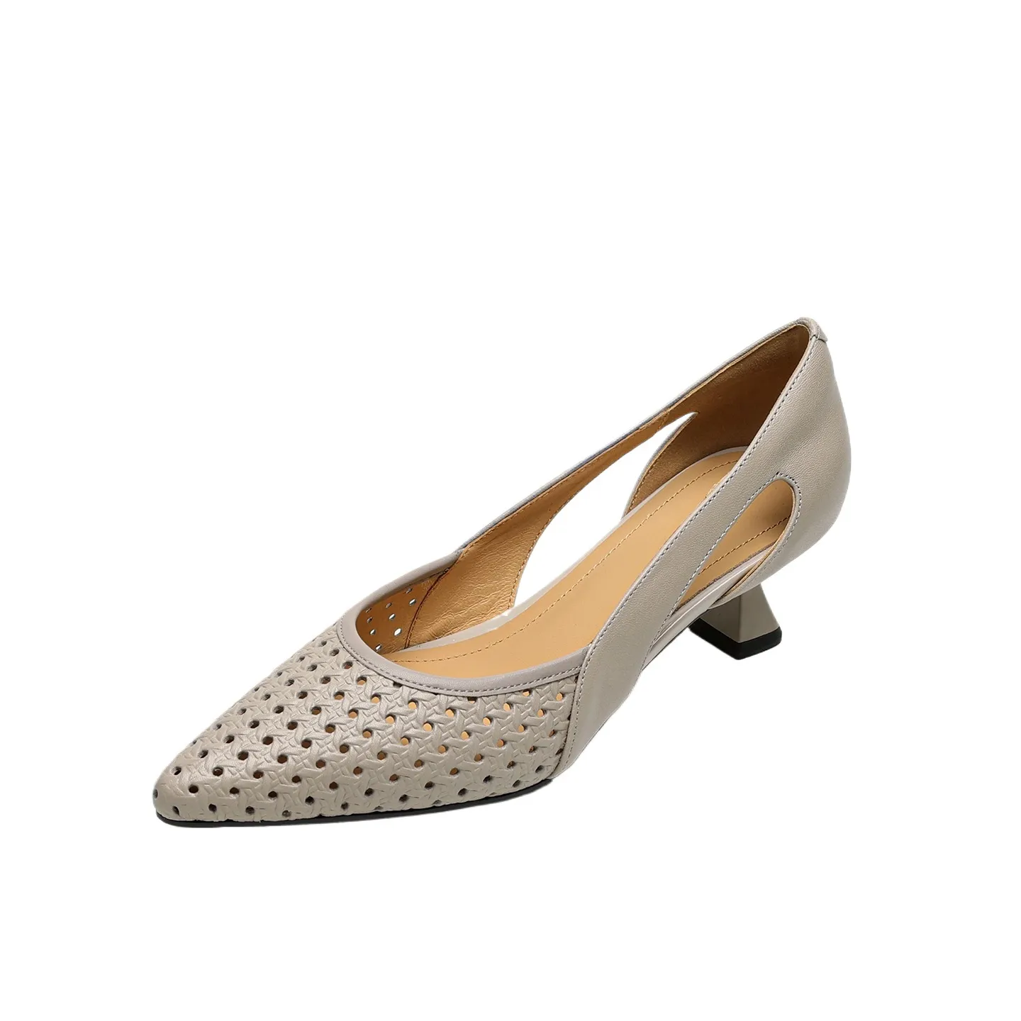 Spring/Summer Sandals, Stiletto Heels, High Heels, Pointed Toes, Openwork Fashion Shoes