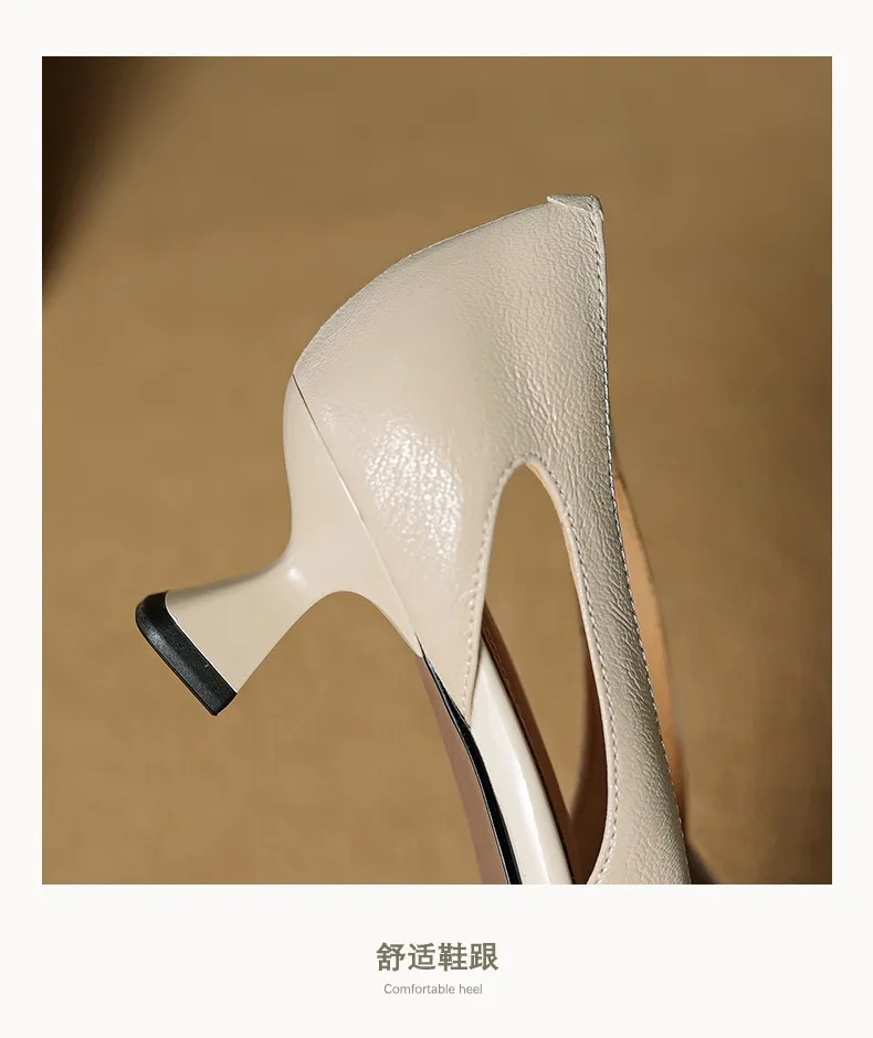 Spring/Summer Sandals, Stiletto Heels, High Heels, Pointed Toes, Openwork Fashion Shoes