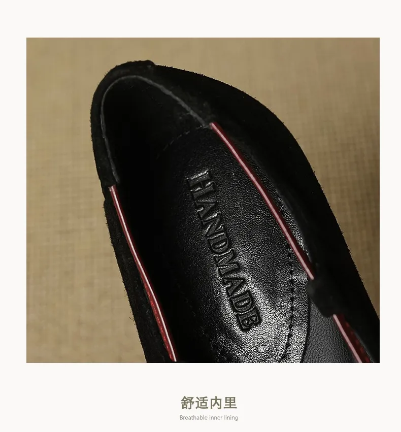 Autumn round-toe flat shoes with bow, sheepskin, low-cut women's shoes