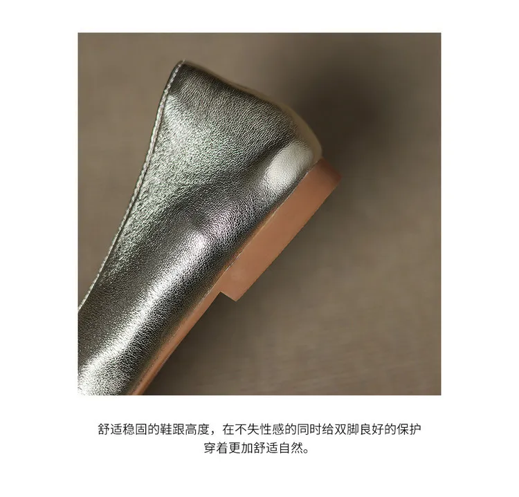 Spring/Summer Round Toe Flat Shoes with Bow - Comfortable and Soft Women's Shoes 6-23j