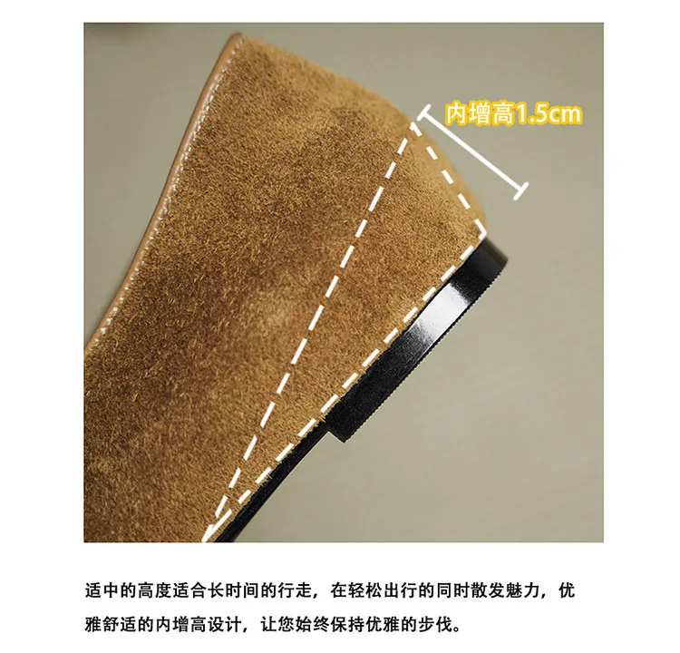 Autumn/Winter Round Toe Flat Leather Solid Color Fashion Women's Shoes
