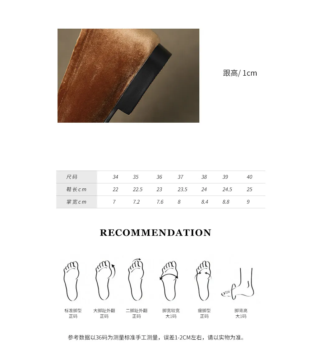 Autumn flat pointed toe low-cut single shoes with rhinestone square buckle suede slip-on shoes