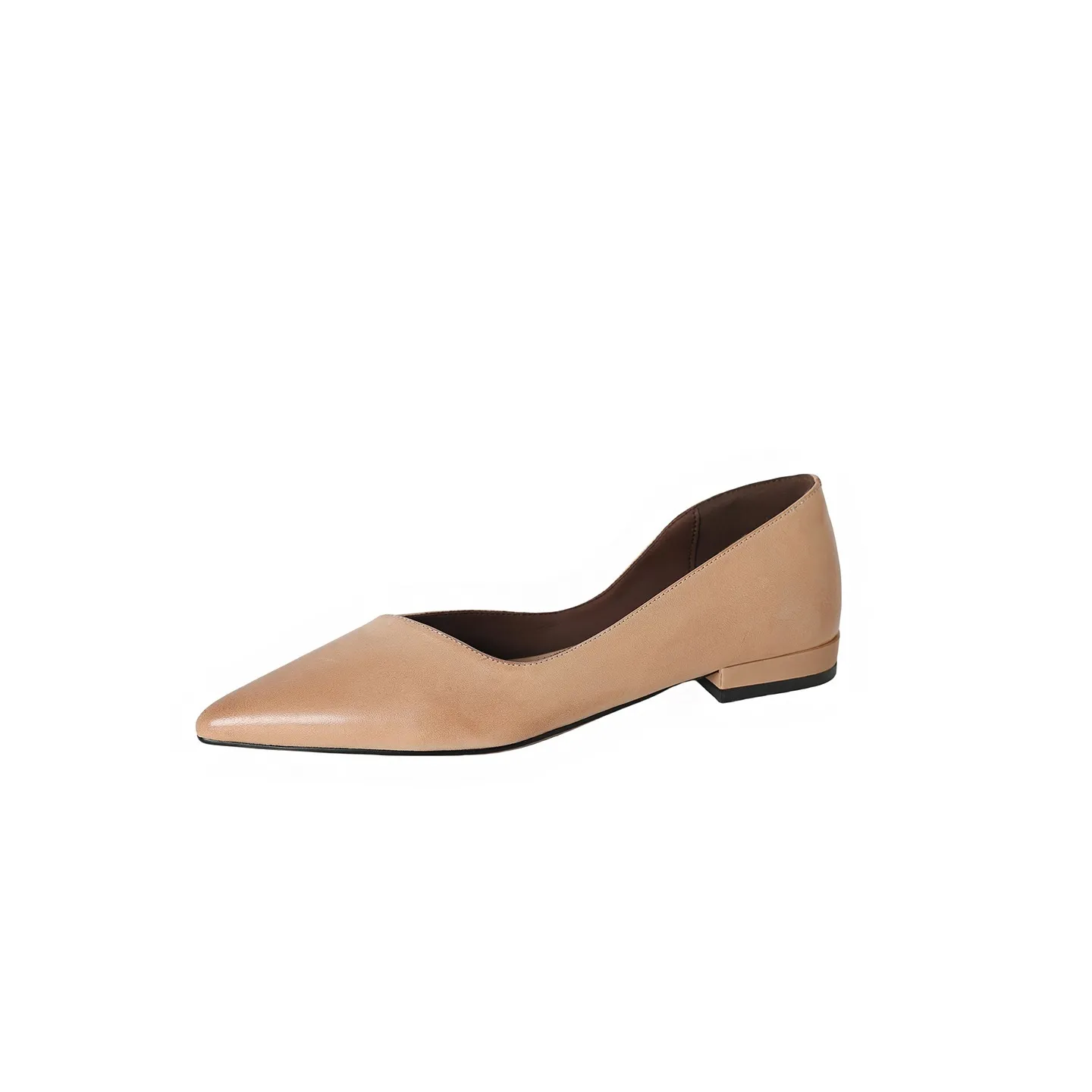 Autumn Pointed-Toe Slip-On Leather Fashion Shoes for Women - Hot Selling
