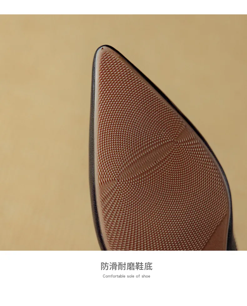 Autumn Pointed-Toe Slip-On Leather Fashion Shoes for Women - Hot Selling