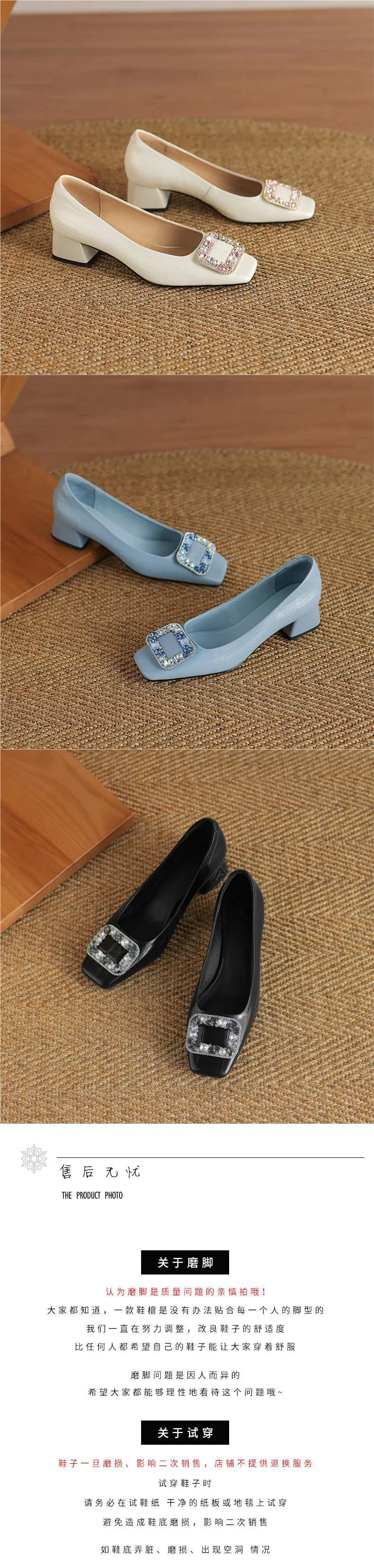 Genuine leather plus size women's mid-heel fashion shoes, cowhide stylish low-cut shoes, versatile boat shoes