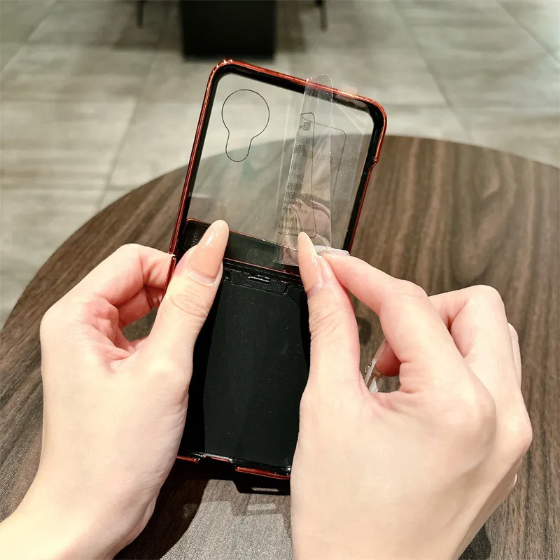 Suitable for Honor Magic V Flip2 phone case, foldable screen, luxury diamond-studded, Year of the Horse red anti-drop protective case