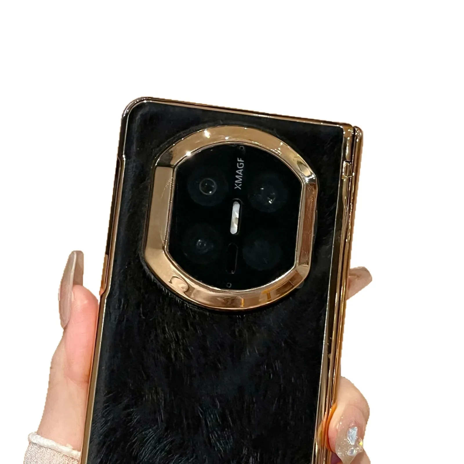 Compatible with Huawei Mate X7 phone case, instantly transforms Mate X7 into XT case and screen protector, Year of the Horse Chinese Red anti-drop protective case.