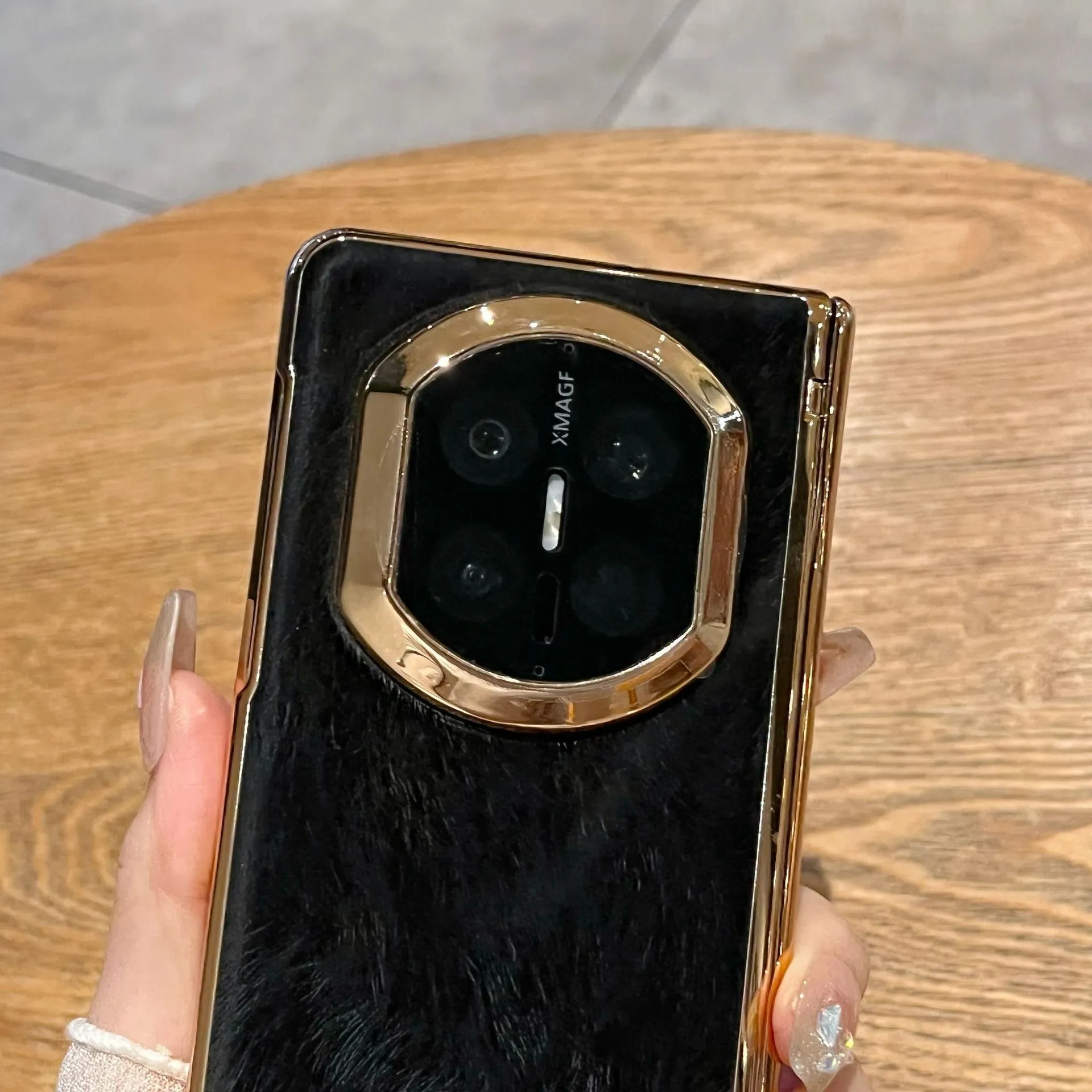 Compatible with Huawei Mate X7 phone case, instantly transforms Mate X7 into XT case and screen protector, Year of the Horse Chinese Red anti-drop protective case.