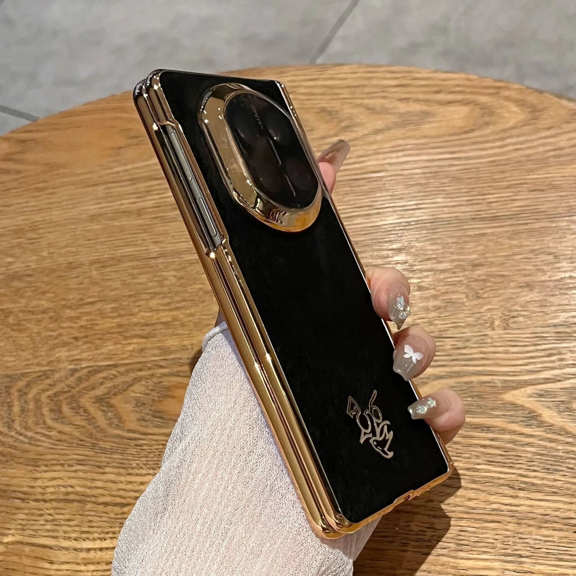 Compatible with Huawei Mate X7 phone case, instantly transforms Mate X7 into XT case and screen protector, Year of the Horse Chinese Red anti-drop protective case.