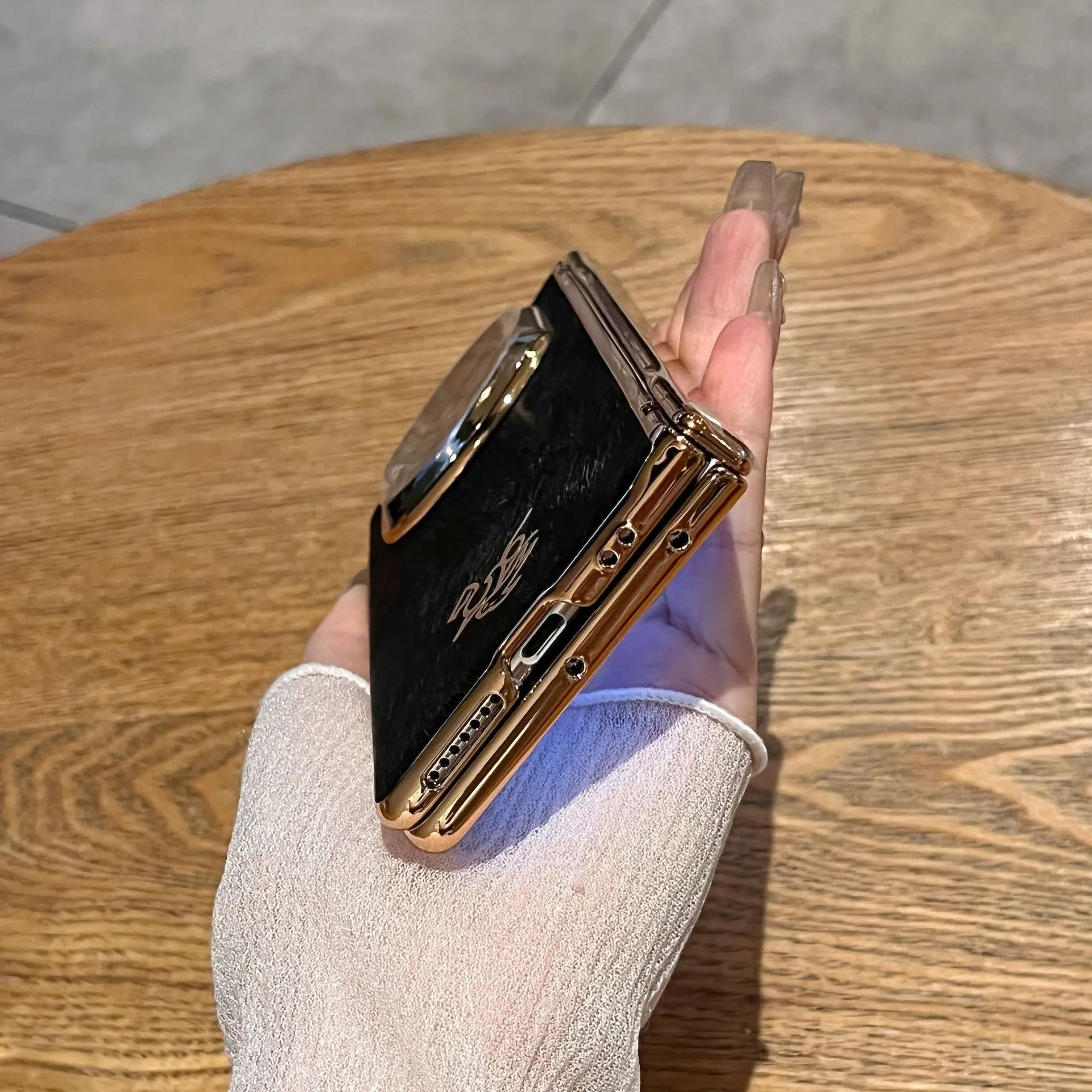 Compatible with Huawei Mate X7 phone case, instantly transforms Mate X7 into XT case and screen protector, Year of the Horse Chinese Red anti-drop protective case.