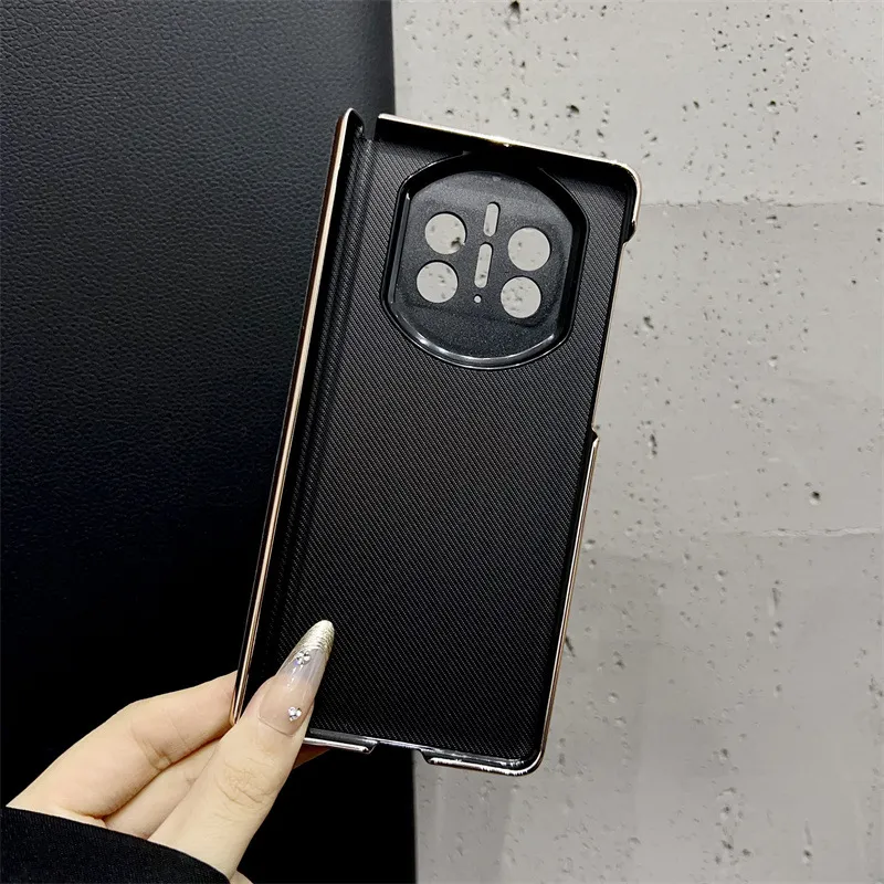 Compatible with Huawei Mate X7 phone case, Mate X7 carbon fiber texture, stylish ultra-thin drop-proof protective case