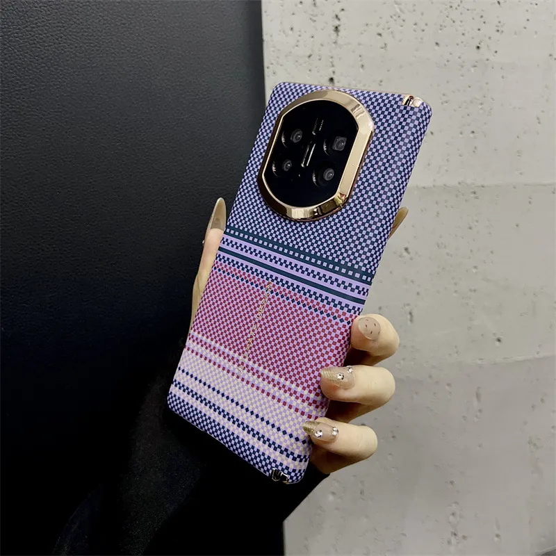 Compatible with Huawei Mate X7 phone case, Mate X7 carbon fiber texture, stylish ultra-thin drop-proof protective case