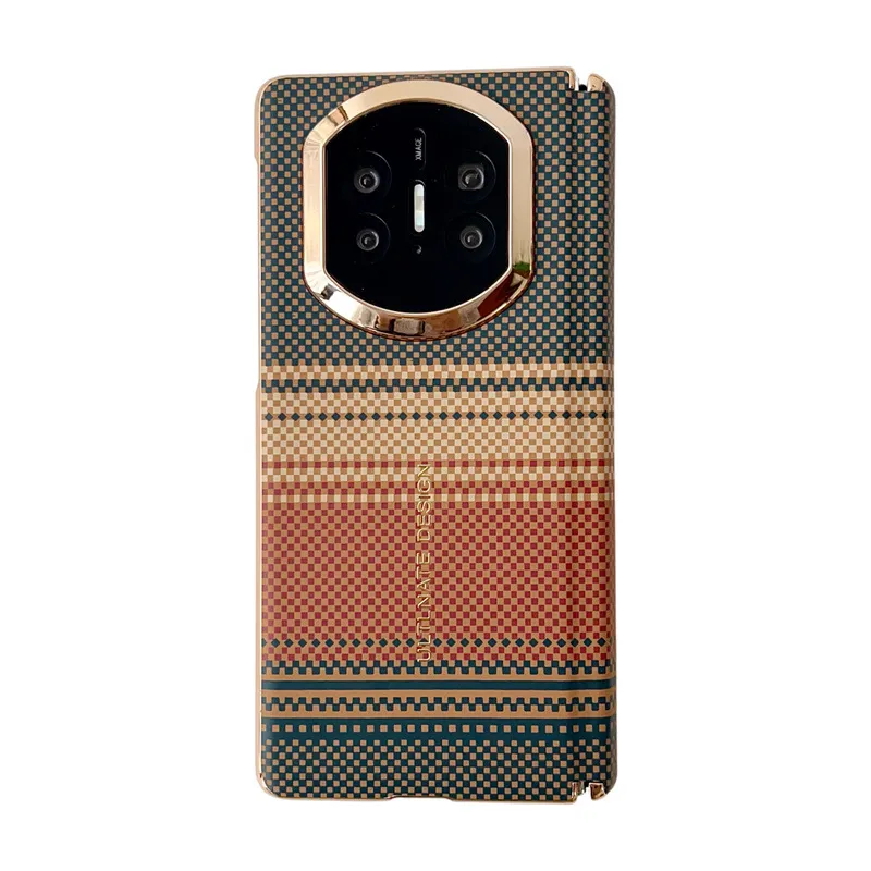 Compatible with Huawei Mate X7 phone case, Mate X7 carbon fiber texture, stylish ultra-thin drop-proof protective case