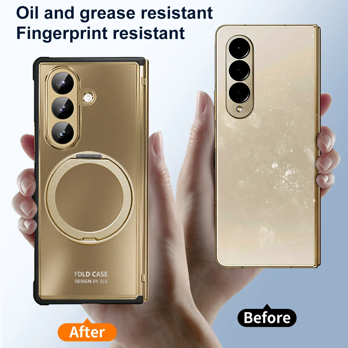 Compatible with Samsung Zfold8 Ultra phone case, electroplated magnetic TPU full-coverage drop protection.