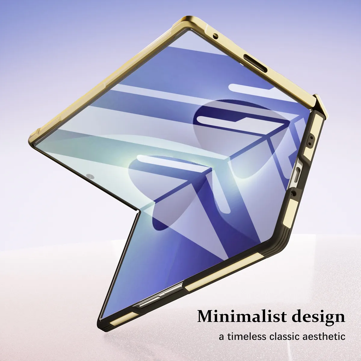Compatible with Samsung Z Fold 8 Ultra phone case, electroplated magnetic TPU full-coverage shockproof case.