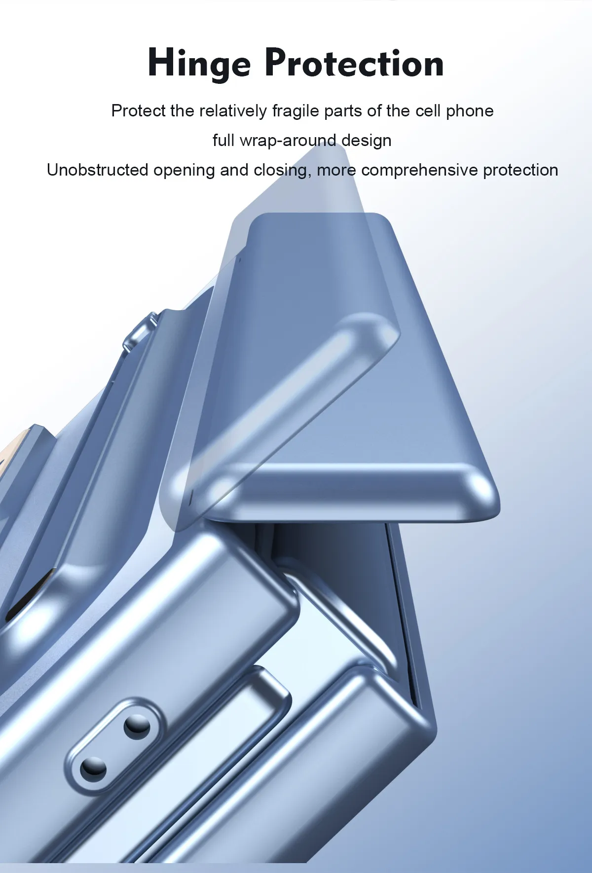 Compatible with Samsung Trifold phone case, FOLD official folding pen slot case, integrated full-coverage drop-proof protective case.