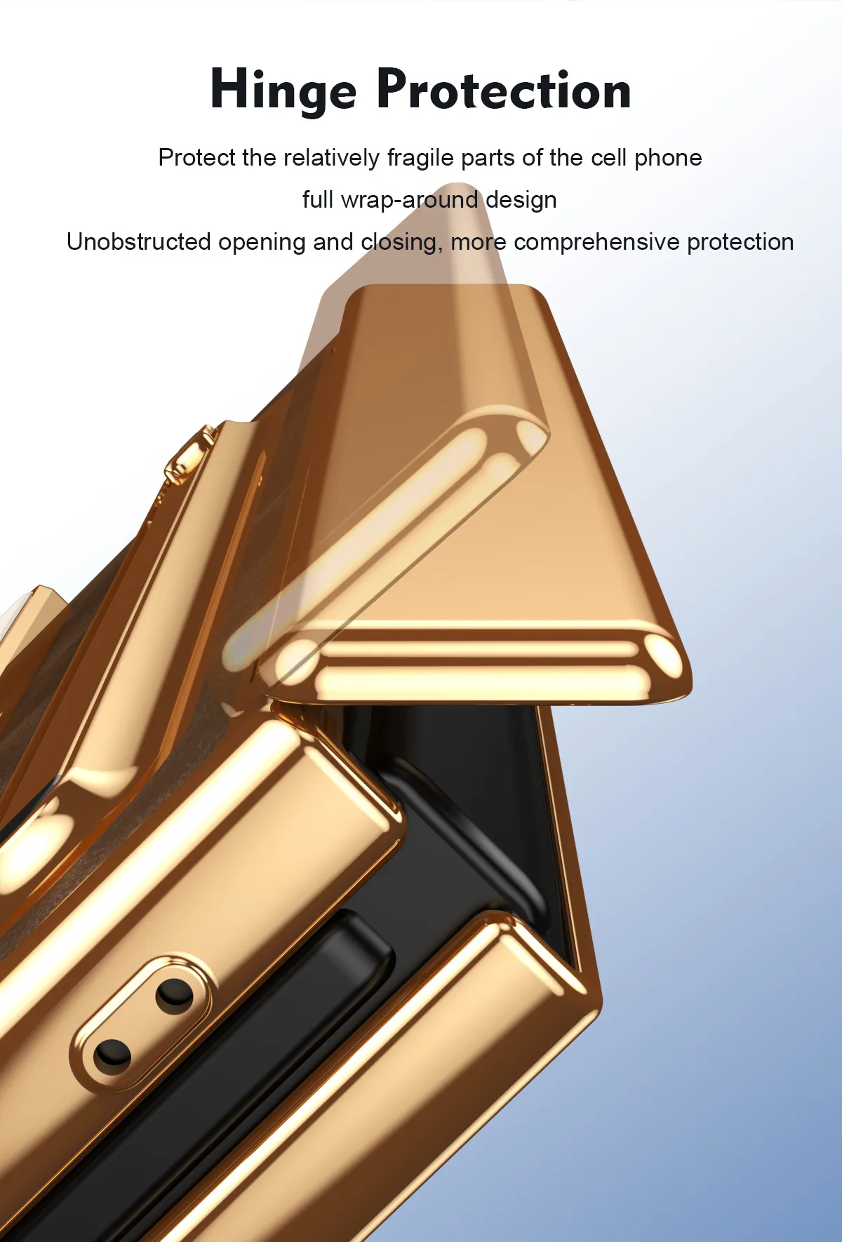 Compatible with Samsung TriFold phone case, FOLD folding official pen slot case, integrated full-coverage drop-proof protective case.