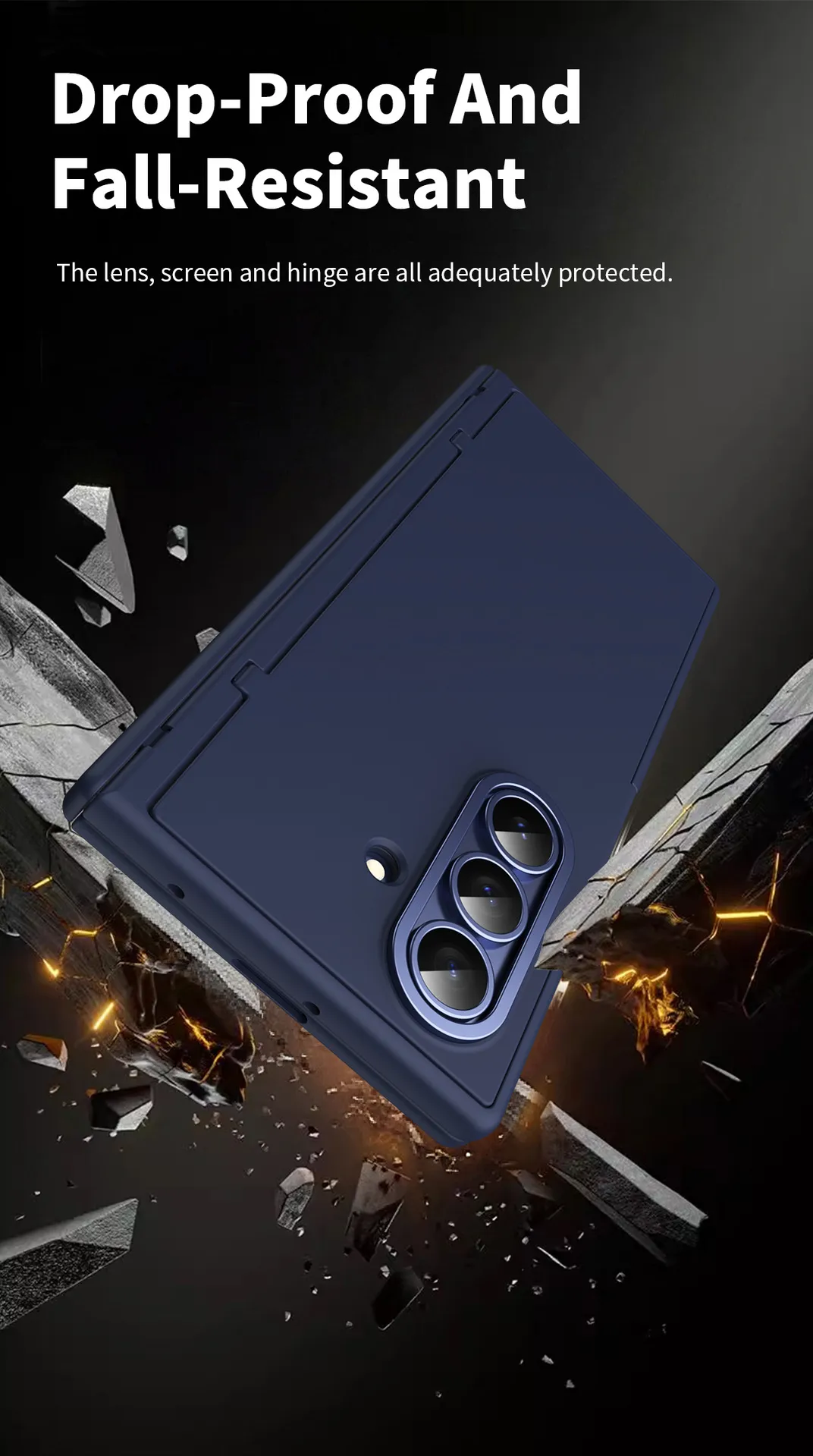 Compatible with Samsung Zfold8 Ultra phone case, FOLD8 folding stand, card slot type, integrated case and screen protector
