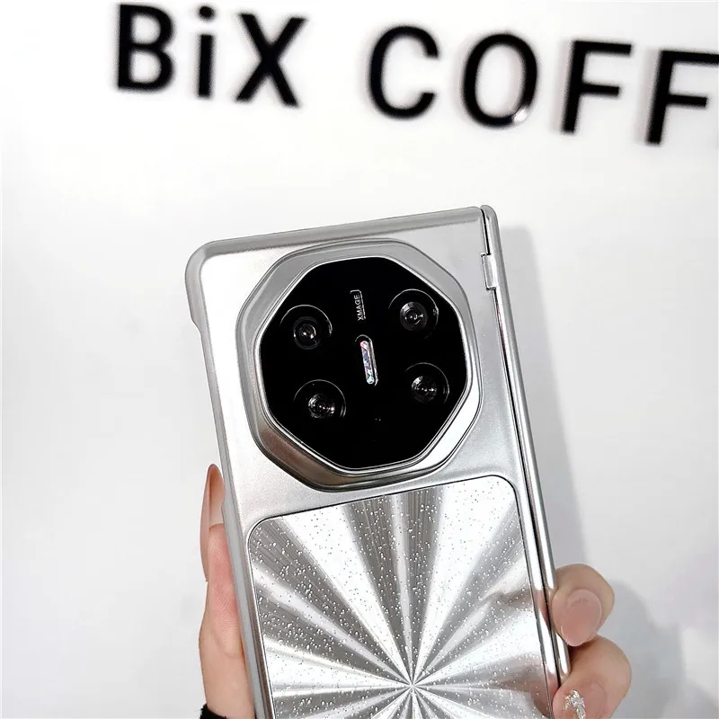 Compatible with Huawei MATEX7 and MateX6 foldable screen star diamond electroplated magnetic built-in anti-drop protective case