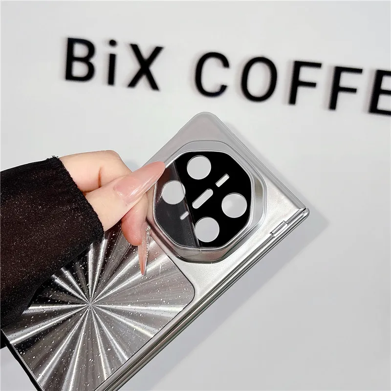 Compatible with Huawei MATEX7 and MateX6 foldable screen star diamond electroplated magnetic built-in anti-drop protective case