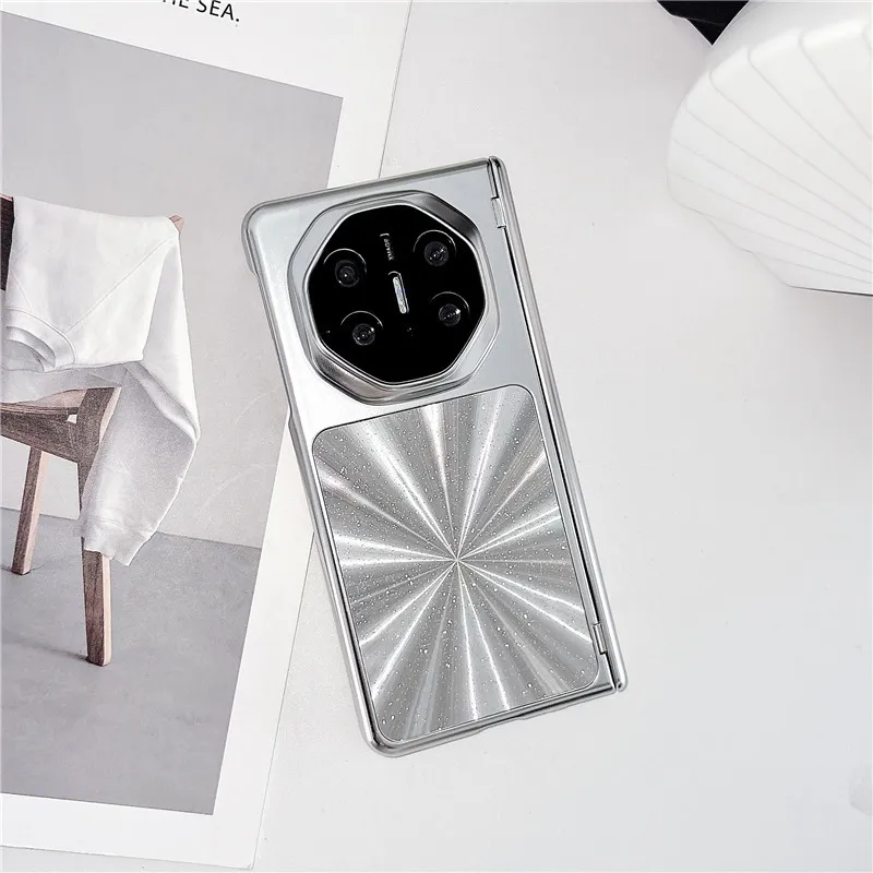 Compatible with Huawei MATEX7 and MateX6 foldable screen star diamond electroplated magnetic built-in anti-drop protective case