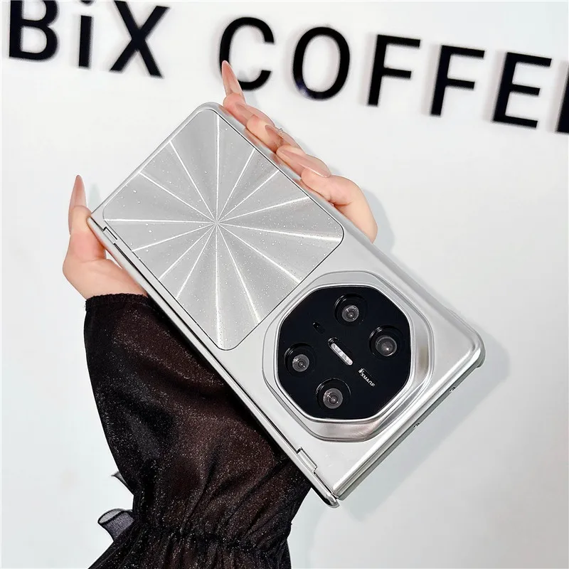 Compatible with Huawei MATEX7 and MateX6 foldable screen star diamond electroplated magnetic built-in anti-drop protective case