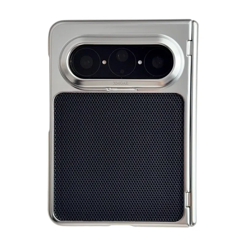 Huawei Pura X MAX phone case, PURA X2 foldable screen magnetic Hermes orange electroplated drop-proof design.