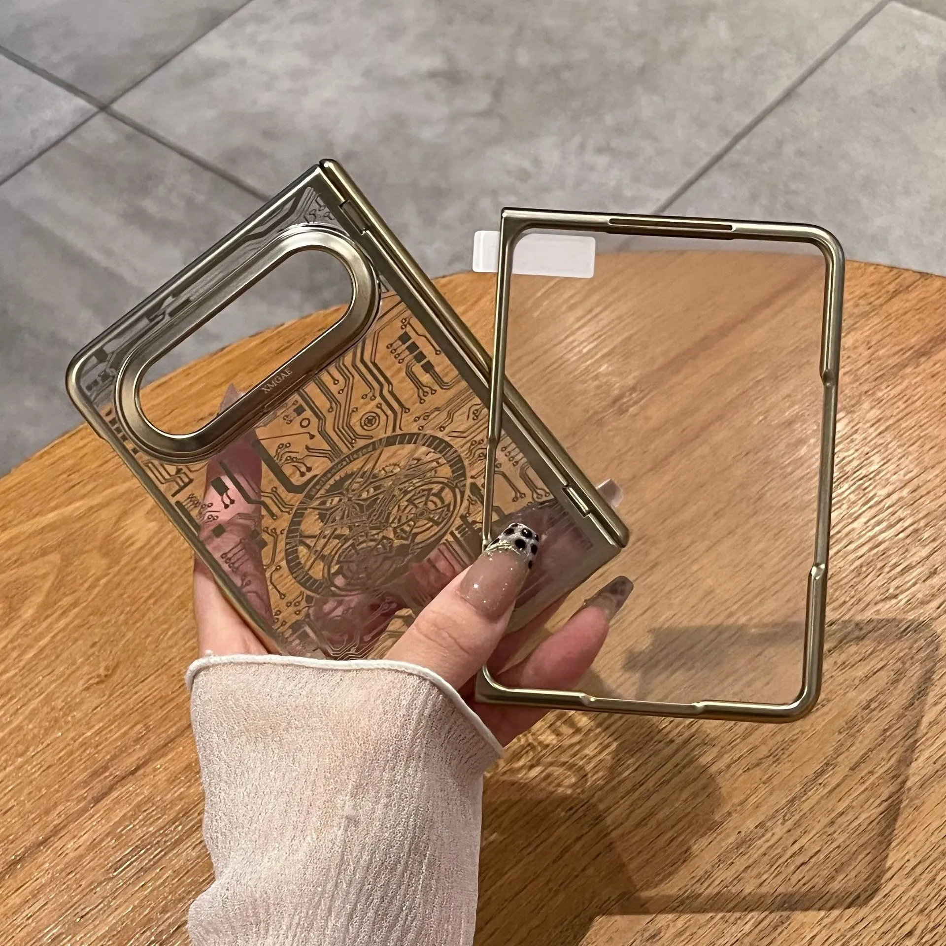 Huawei Pura X MAX Phone Case, PURA X Foldable Screen Electroplated Case and Film, All-in-One Full Coverage, Drop Protection