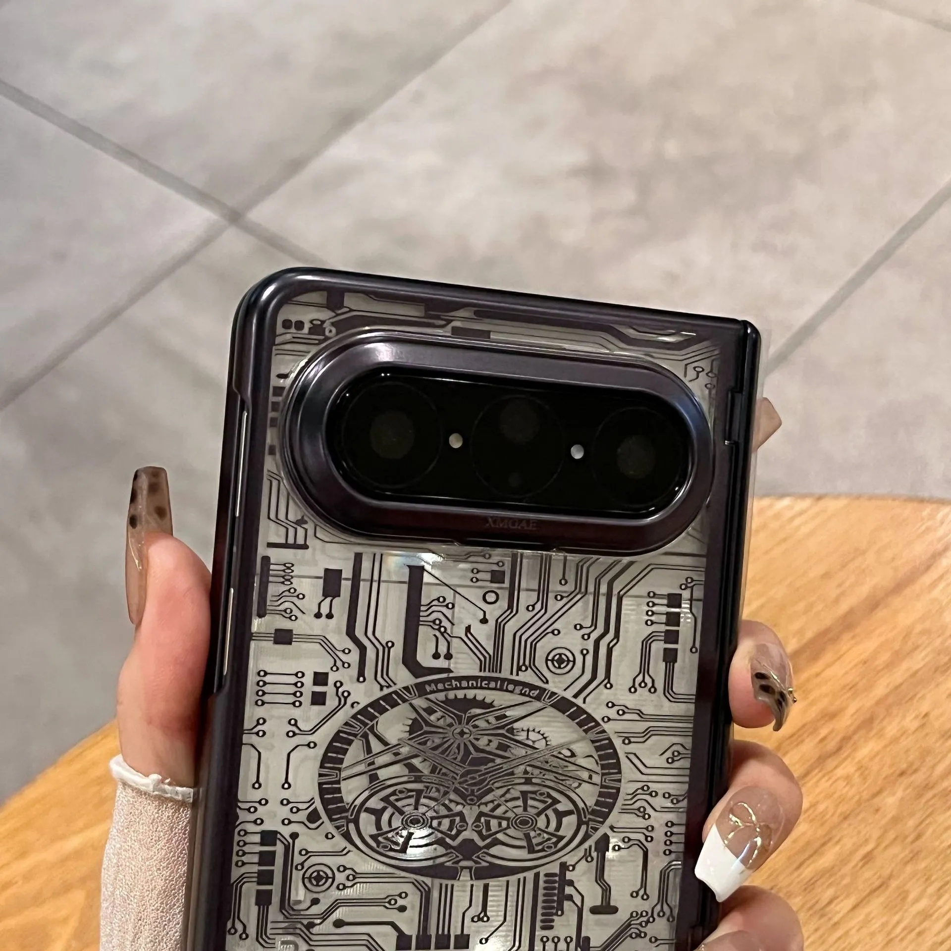 Huawei Pura X MAX Phone Case, PURA X Foldable Screen Electroplated Case and Film, All-in-One Full Coverage, Drop Protection