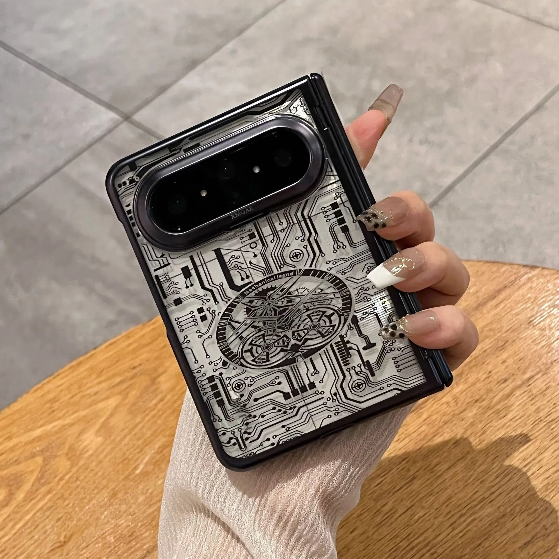 Huawei Pura X MAX Phone Case, PURA X Foldable Screen Electroplated Case and Film, All-in-One Full Coverage, Drop Protection