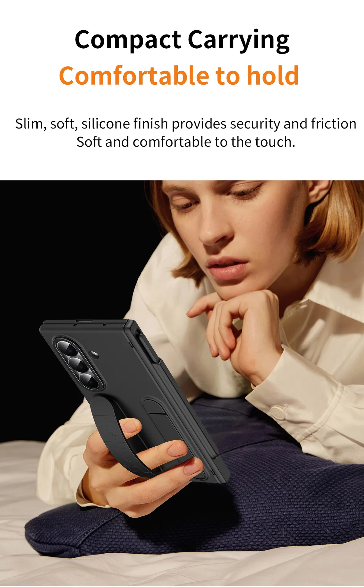 Compatible with Samsung Zfold 8 Ultra phone case, FOLD8 official wrist strap, pen slot hinge, full-coverage protective case