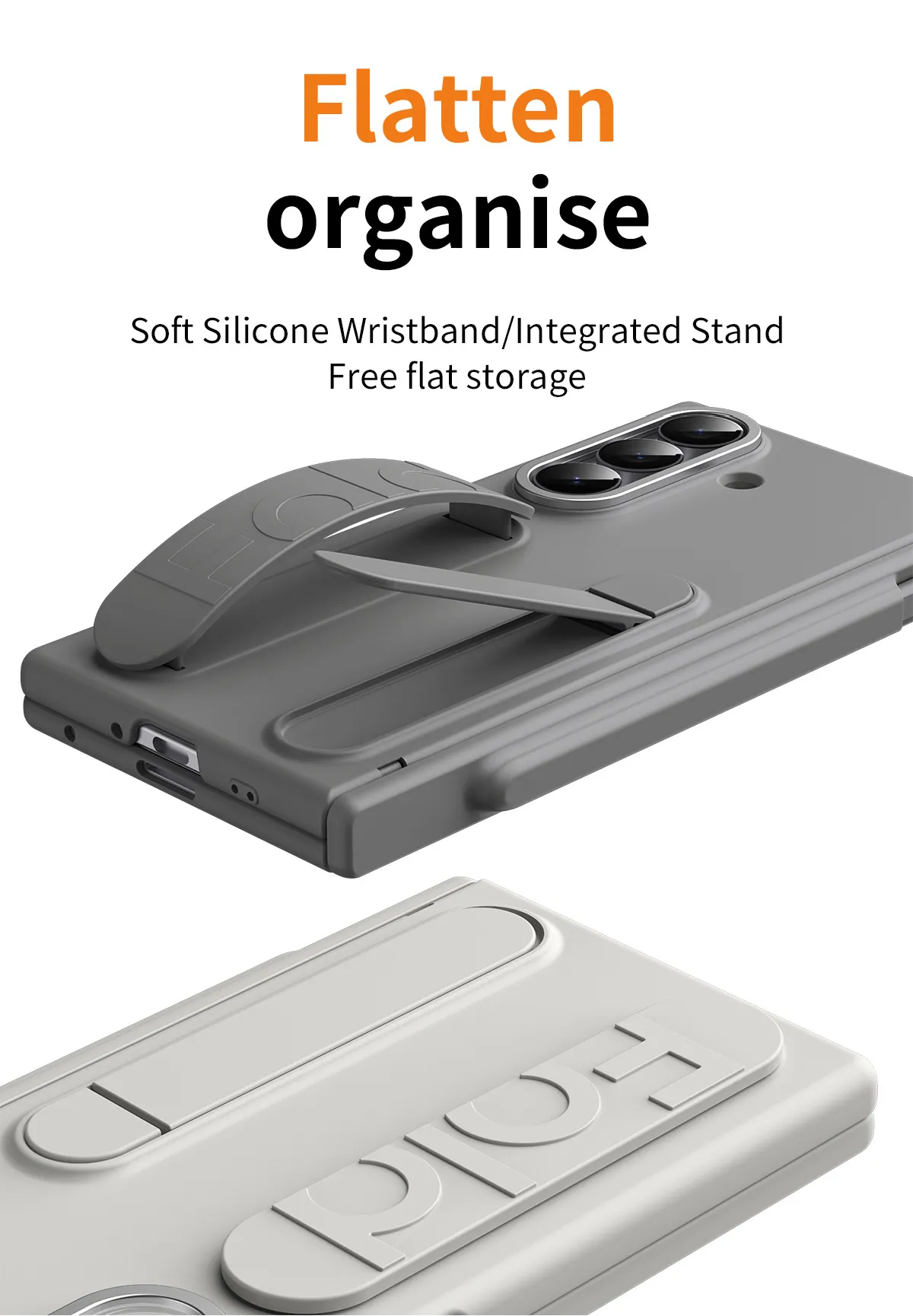 Compatible with Samsung Zfold 8 Ultra phone case, FOLD8 official wrist strap, pen slot hinge, full-coverage protective case