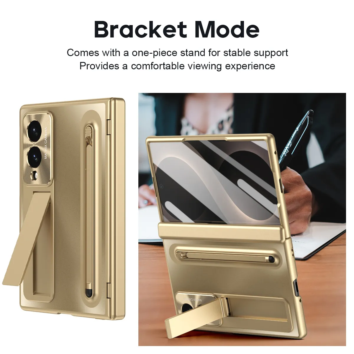 Compatible with Samsung Zfold 8 Wide phone case FOLD8 folding official pen groove case film integrated drop protection