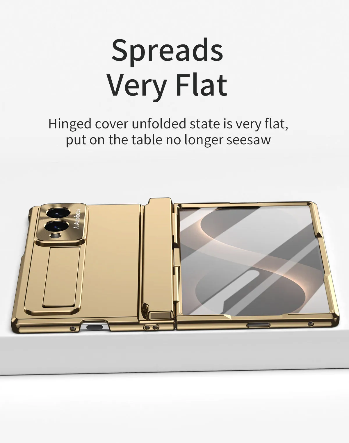 Samsung Zfold 8 Wide Phone Case FOLD8 Flat Hinge Folding Protective Case Electroplated Pen Slot Drop Protection Applicable
