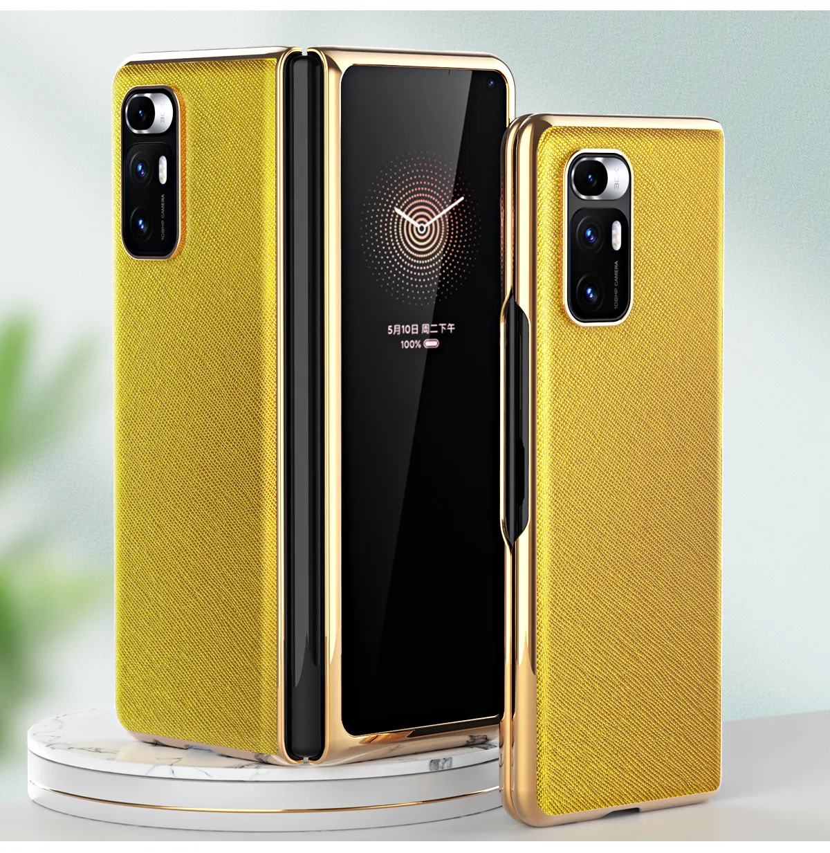 Xiaomi Mix Fold phone case, MIX FOLD foldable screen protective case for Mix 4th generation flip phone, full coverage, drop protection.