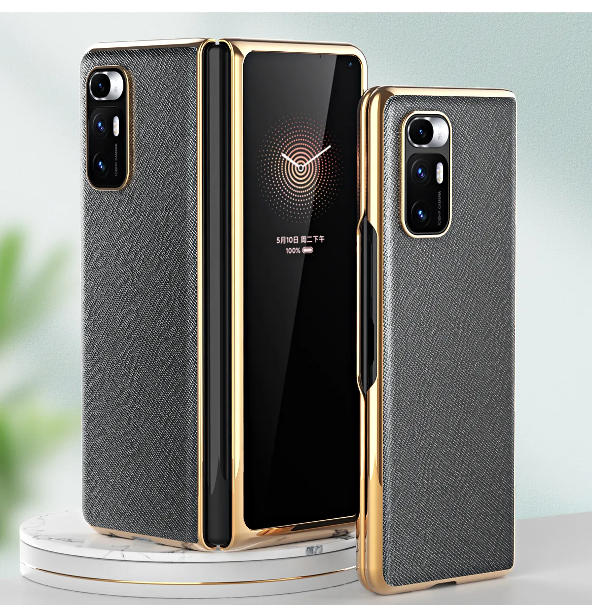 Xiaomi Mix Fold phone case, MIX FOLD foldable screen protective case for Mix 4th generation flip phone, full coverage, drop protection.
