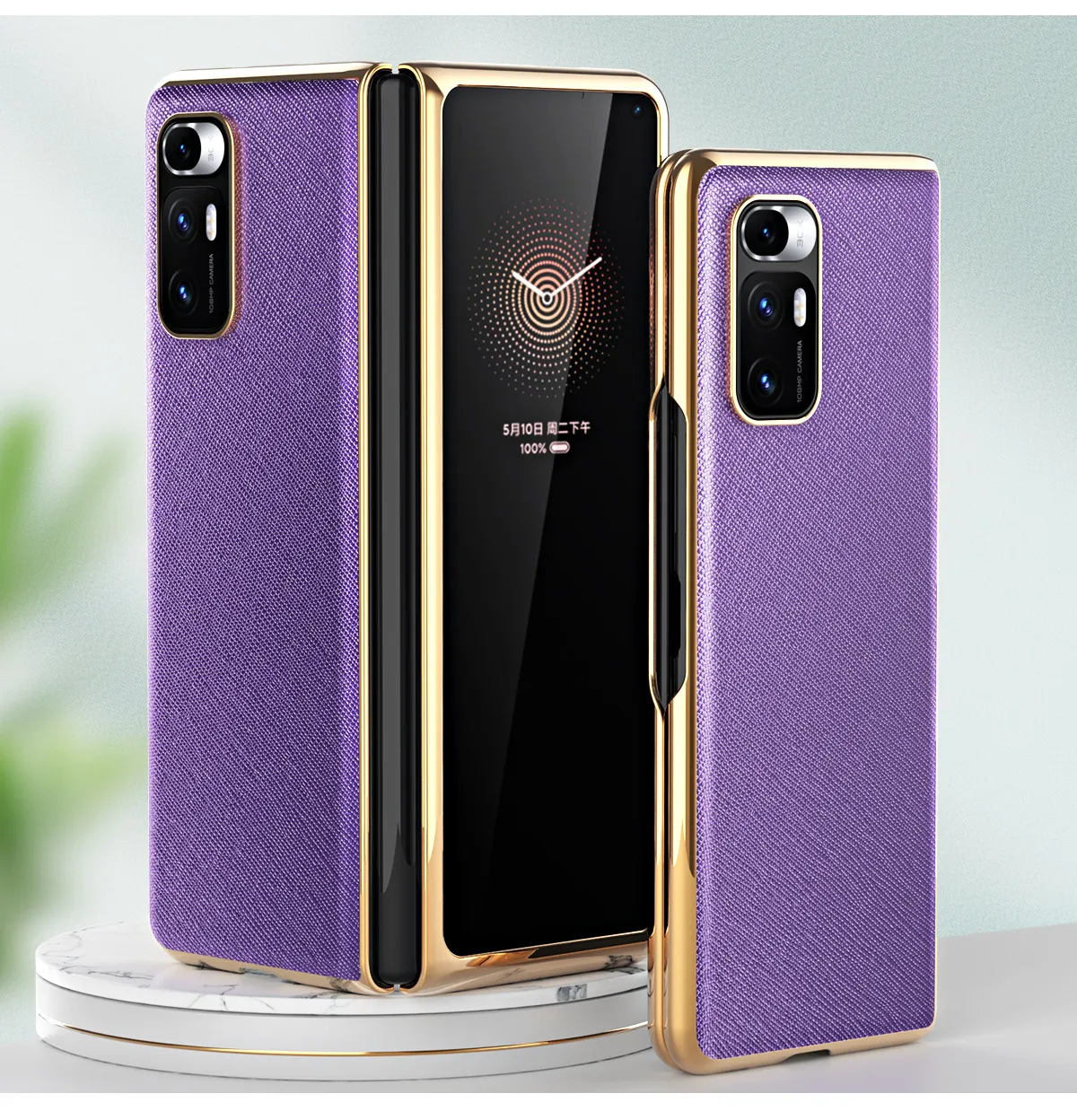 Xiaomi Mix Fold phone case, MIX FOLD foldable screen protective case for Mix 4th generation flip phone, full coverage, drop protection.