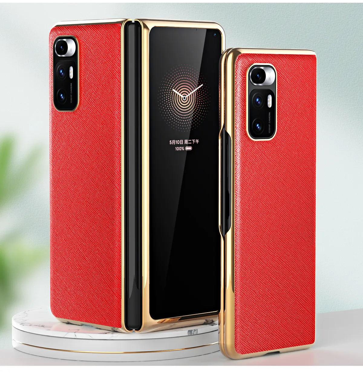 Xiaomi Mix Fold phone case, MIX FOLD foldable screen protective case for Mix 4th generation flip phone, full coverage, drop protection.