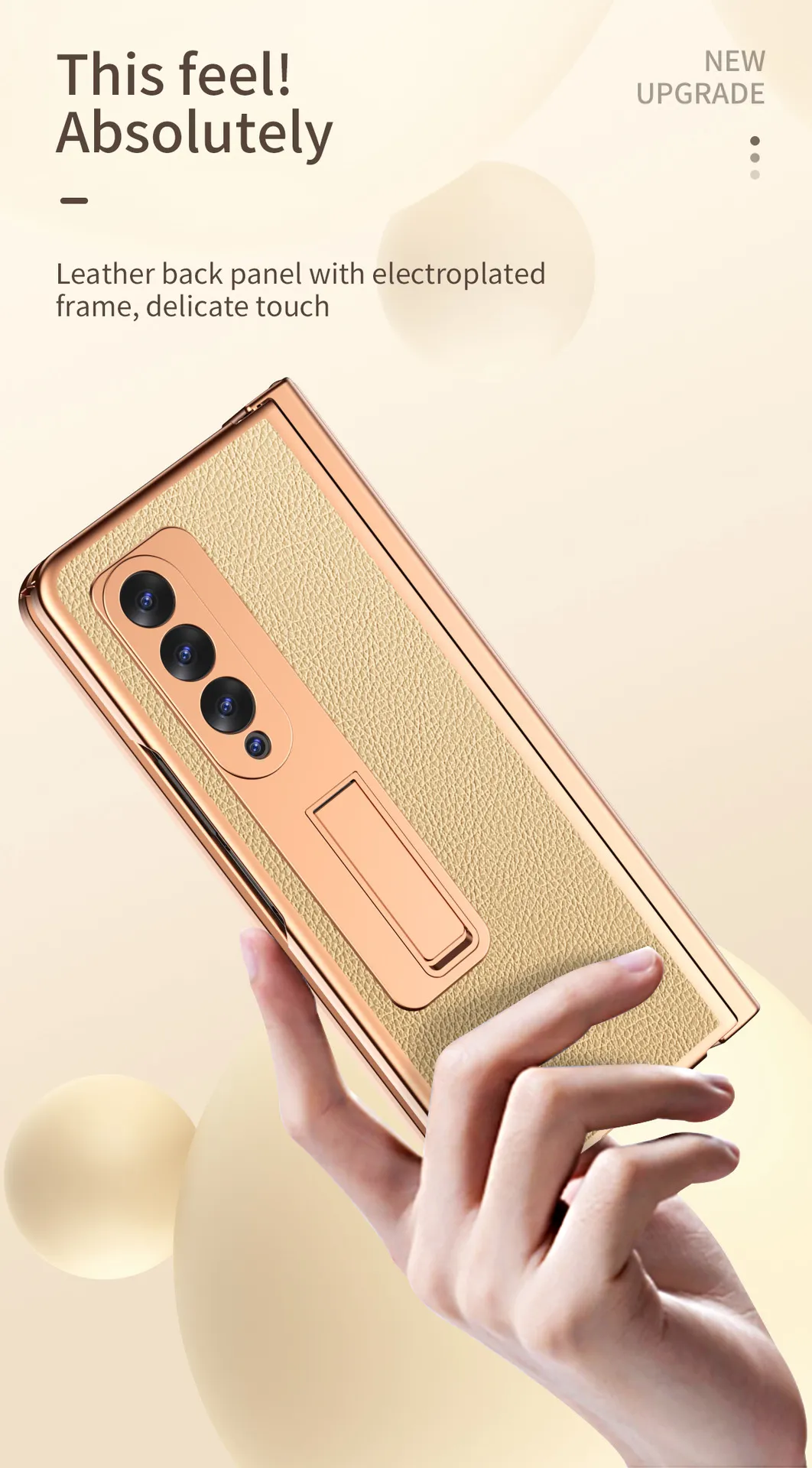 Samsung Fold4 phone case with pen slot, S Pen pen, vegan leather protective case, FOLD3 full coverage, drop protection.