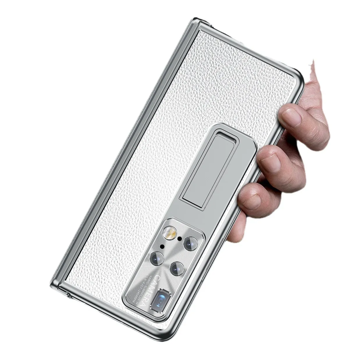 Compatible with Huawei Mate X2 phone case, vegan leather, magnetic hinge, folding protective case, X2 pen slot, S Pen stylus, 5G.