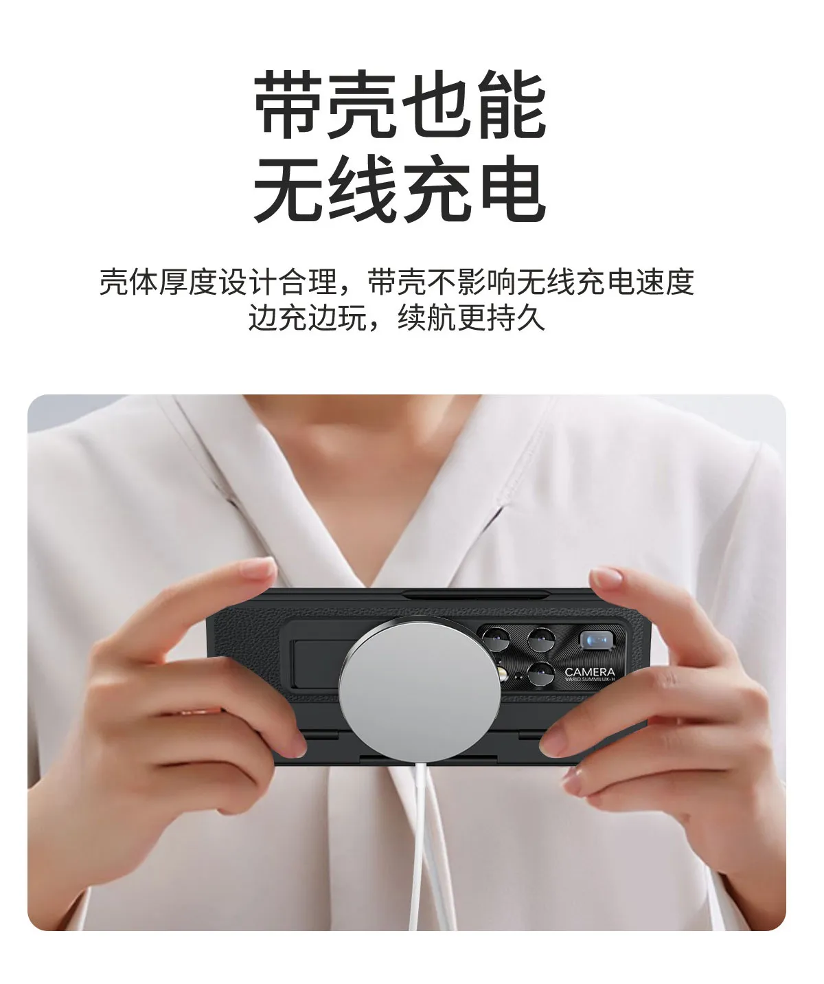 Compatible with Huawei MATEX2 phone case, flat folding vegan leather pen slot protective case, hinge full coverage shockproof case, 5G.