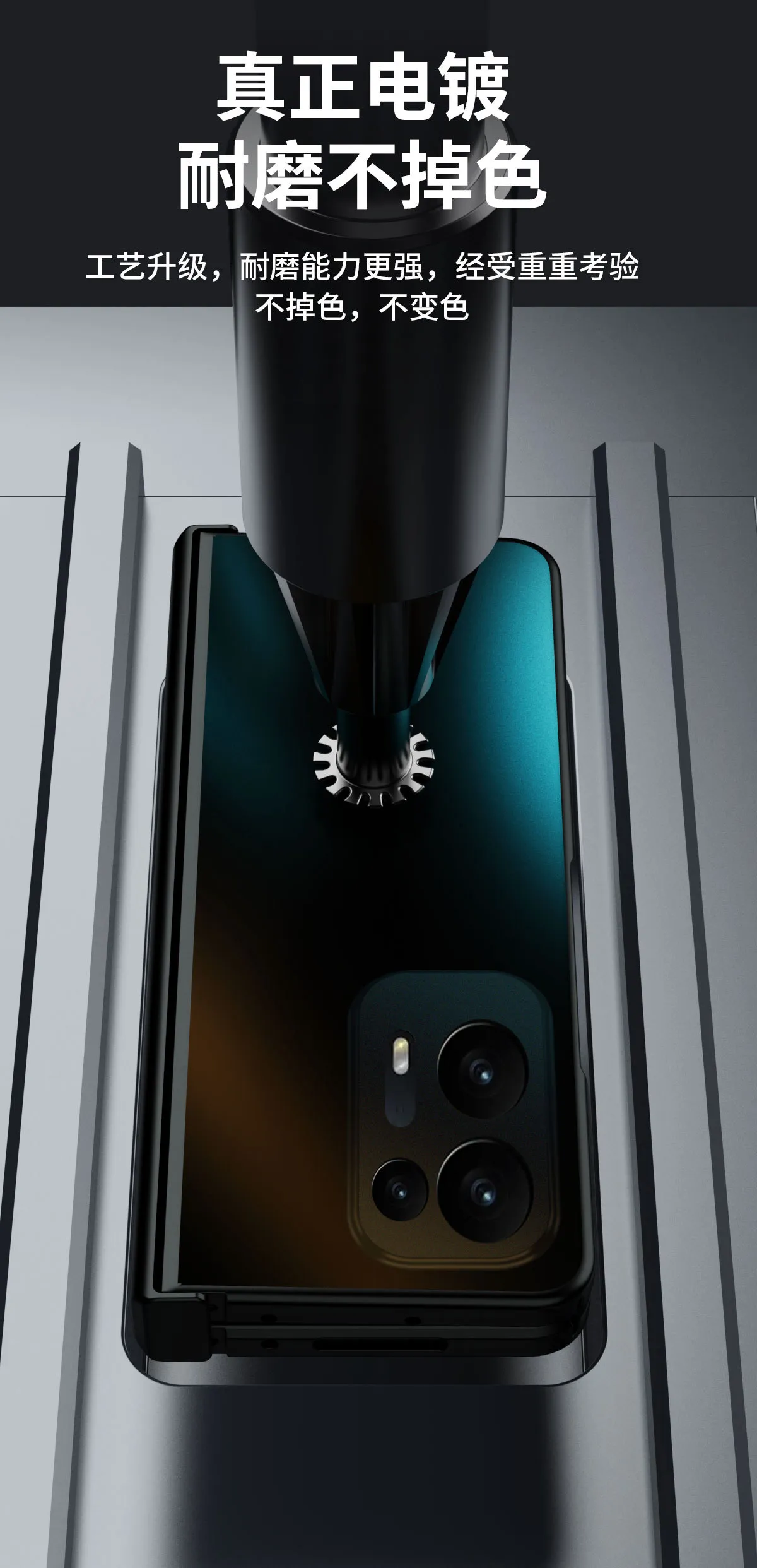 Compatible with OPPO Find N2 phone case, FIND N2 foldable screen hinge, 3-in-1 full-coverage drop-proof protective case, 5G.