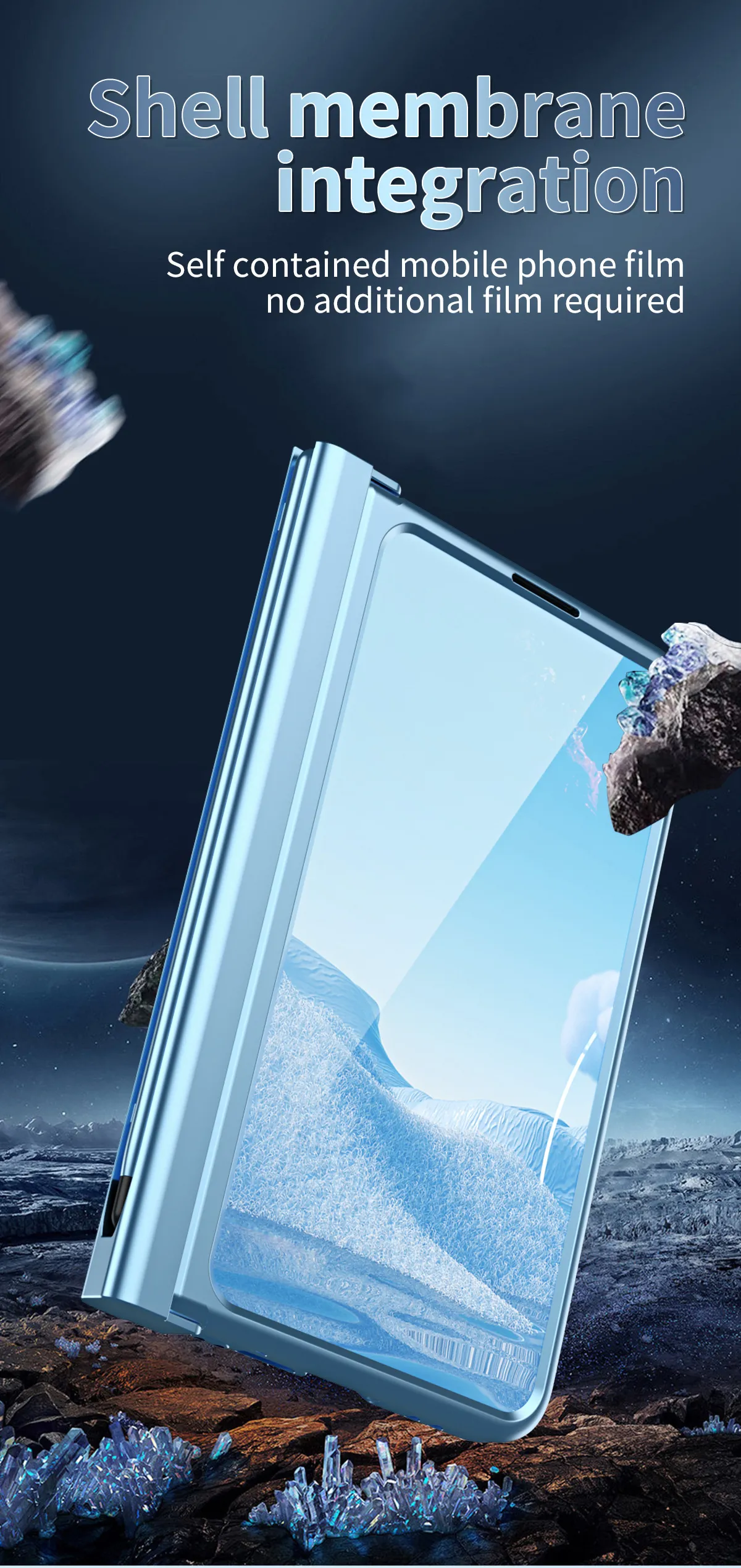 Compatible with Google Pixel Fold phone case, folding and shockproof protective case, full coverage, pen slot hinge.